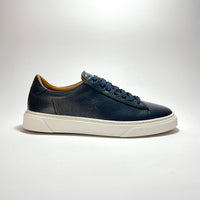 Sneakers in pelle bottolata Blu