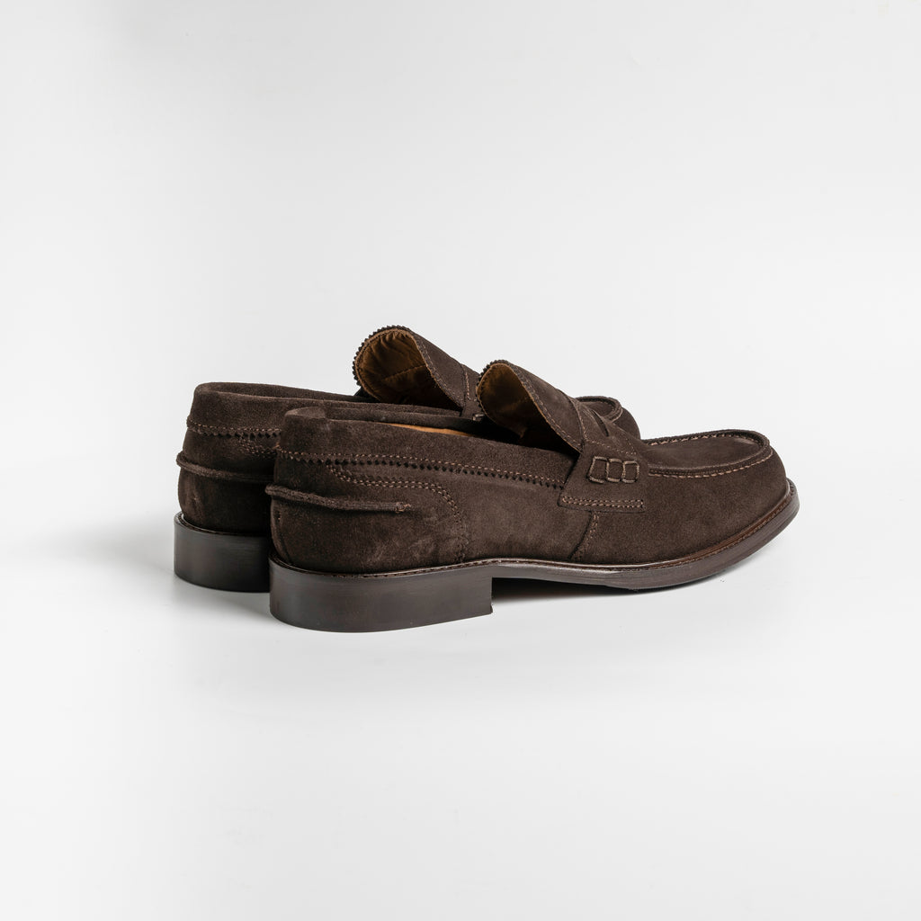 Mocassino in camoscio Testa di Moro