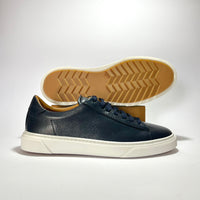 Sneakers in pelle bottolata Blu