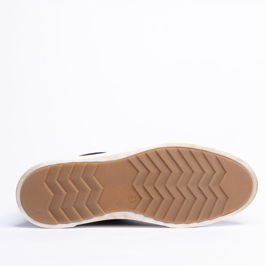 Sneakers in camoscio Nero