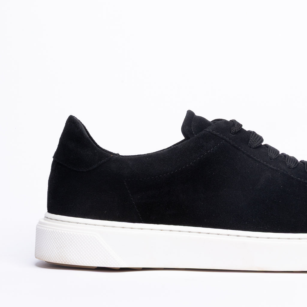 Sneakers in camoscio Nero
