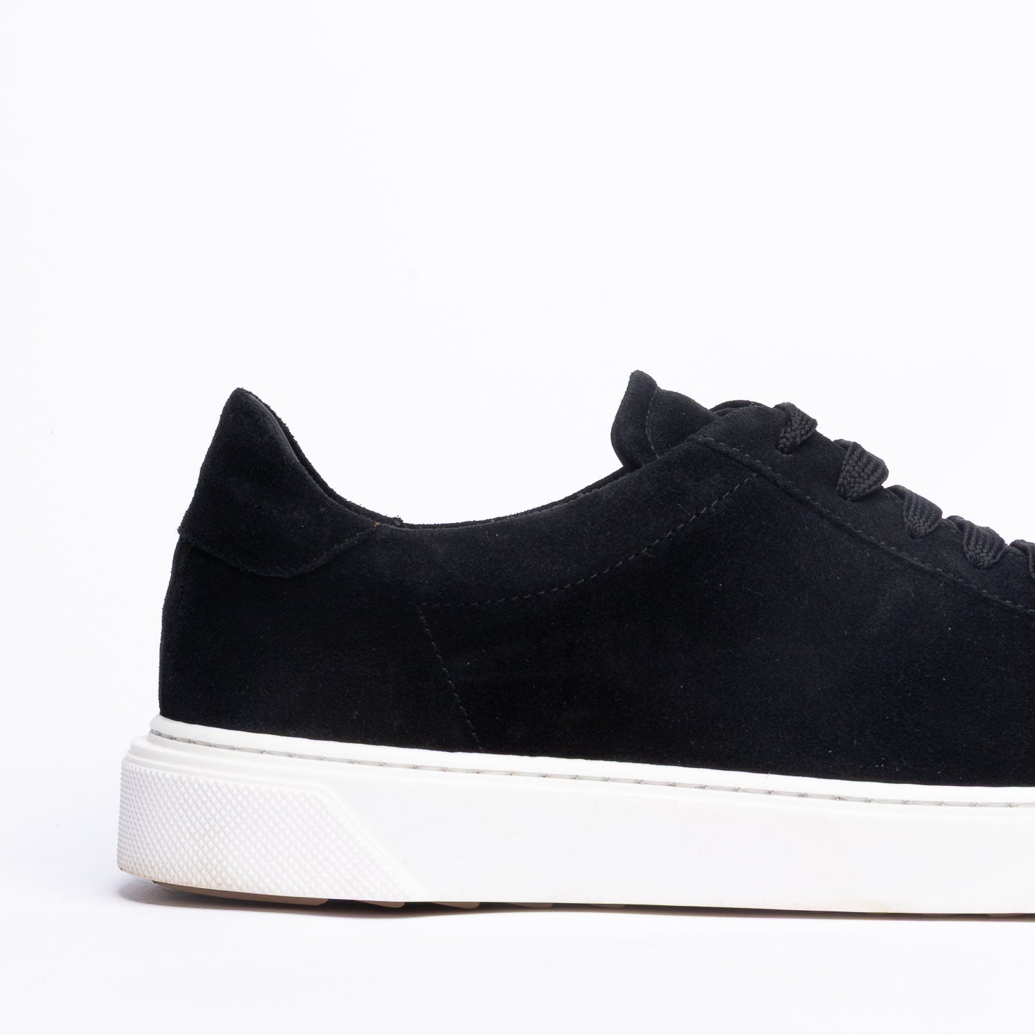 Sneakers in camoscio Nero