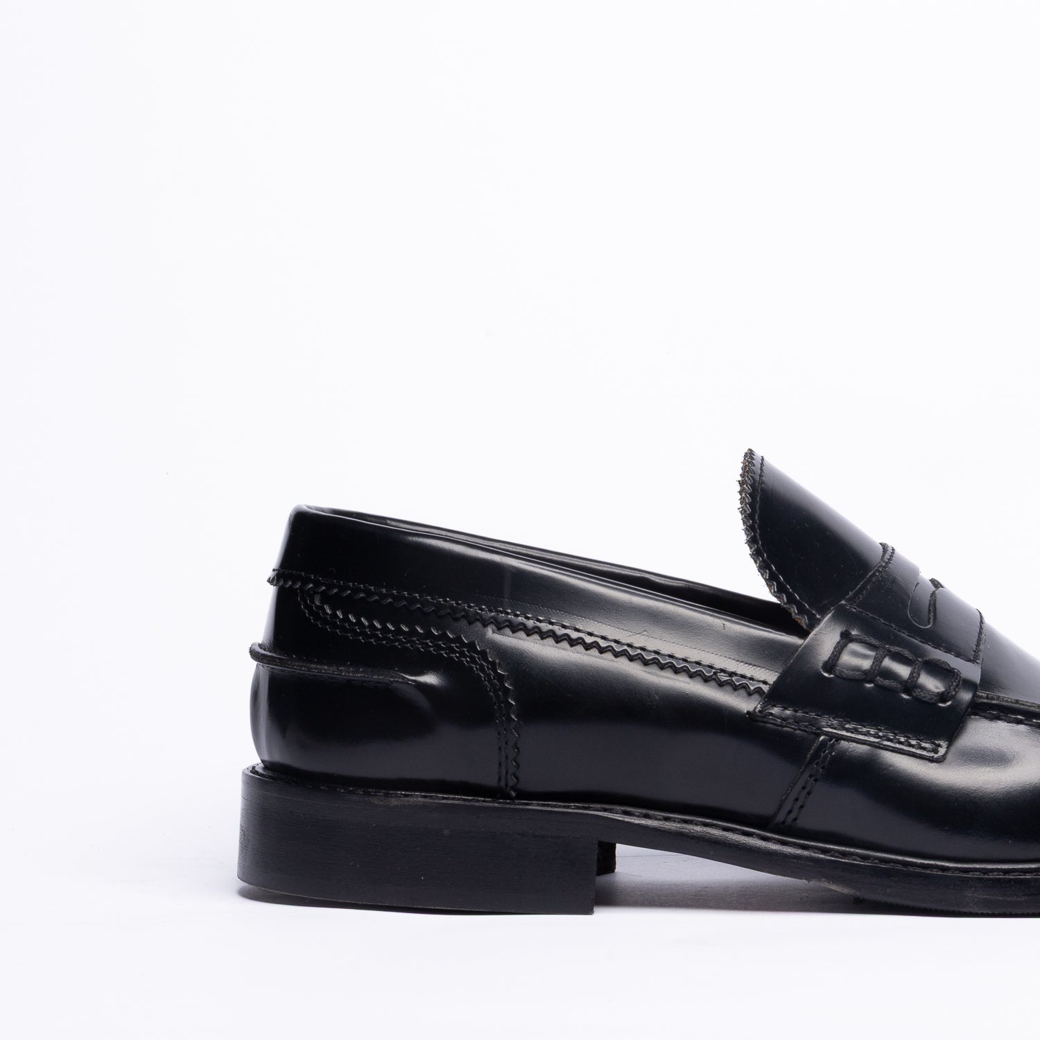 Mocassino in pelle Nero