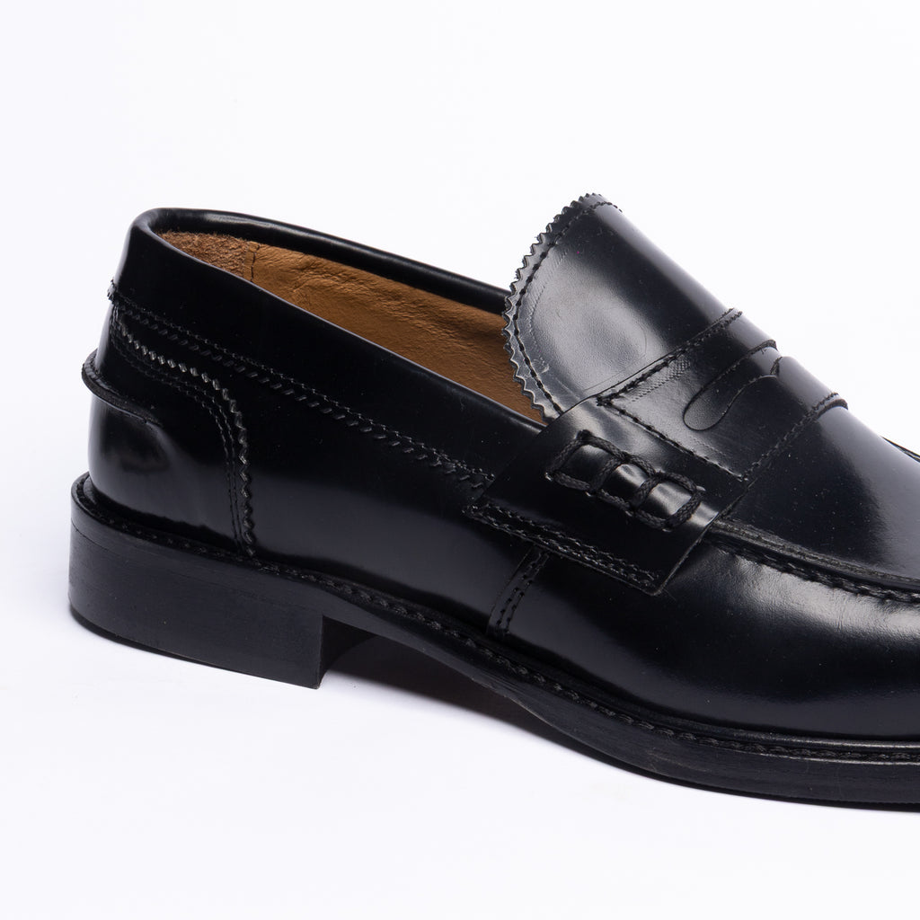 Mocassino in pelle Nero
