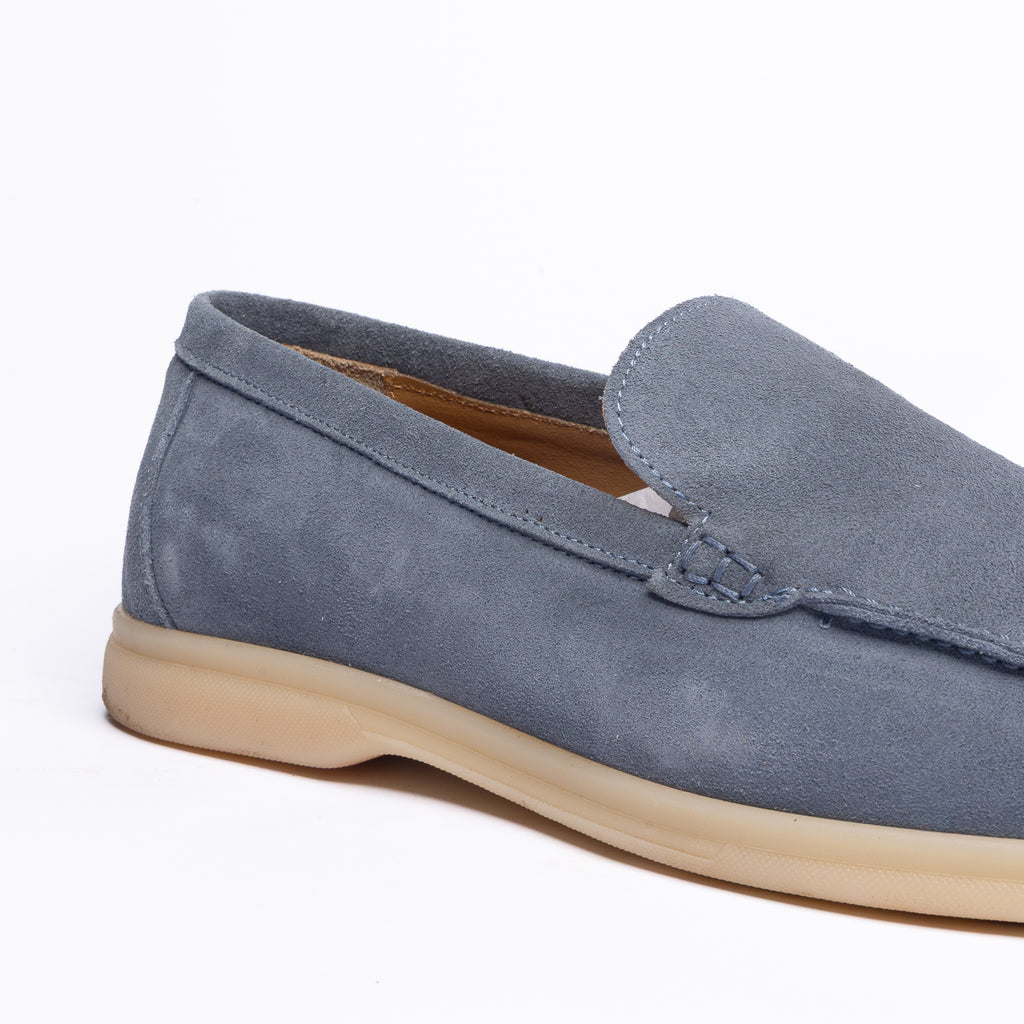 Mocassino Sportivo Blu Bahia